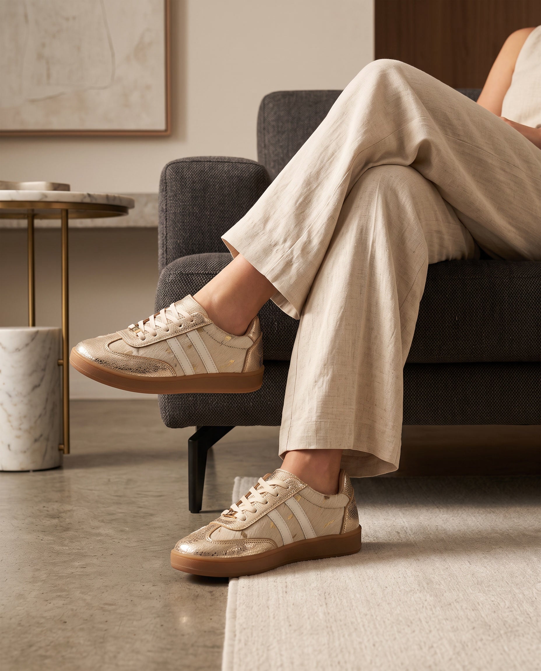 Jennifer Dorado Leather Women's Sneaker | Maryori López