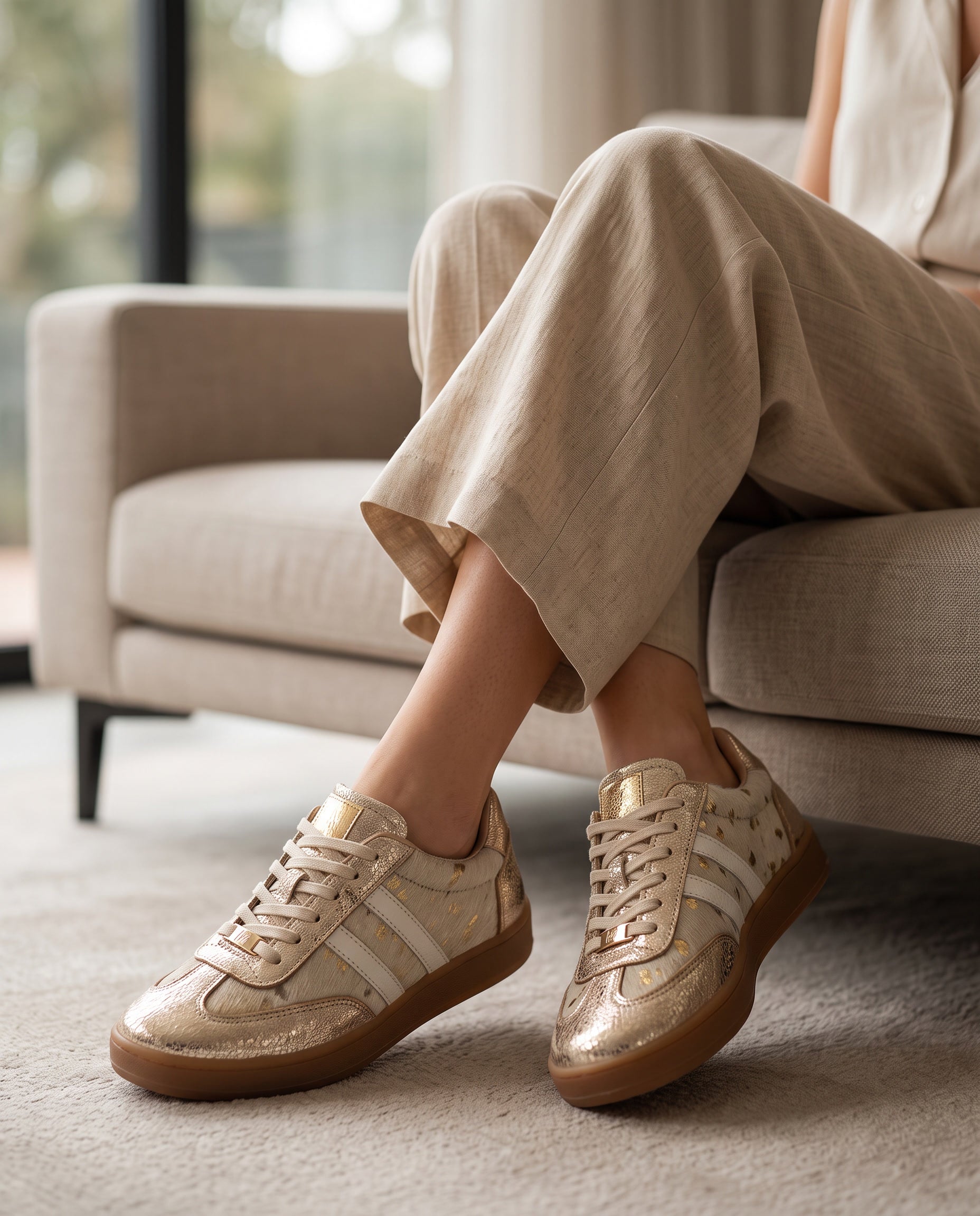 Jennifer Dorado Leather Women's Sneaker | Maryori López