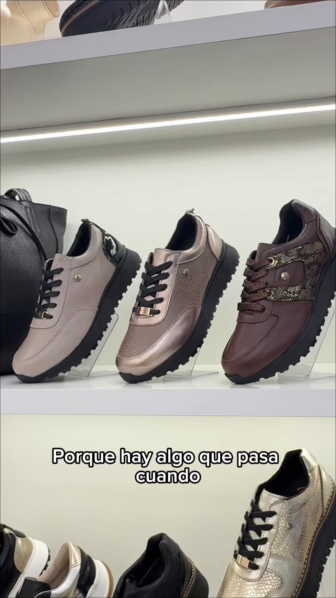 Karla Red Leather Women's Sneaker | Maryori López