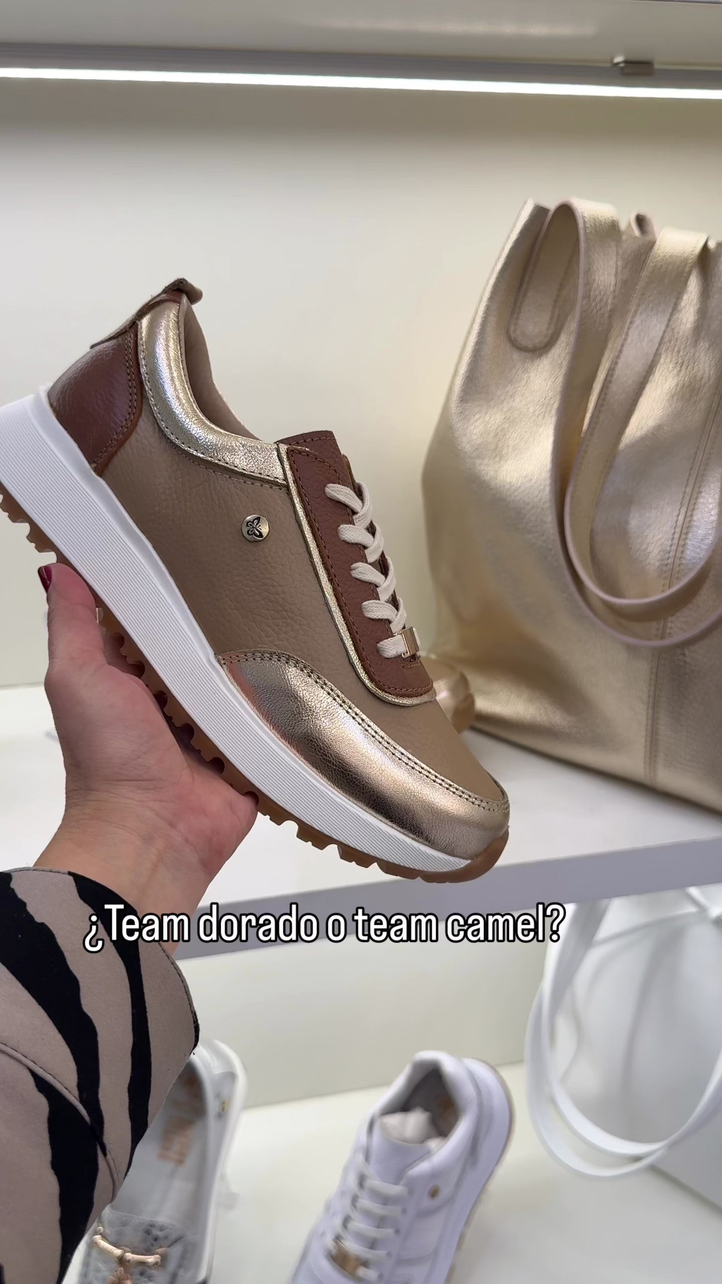Martha Camel Leather Women's Shoe | Maryori López