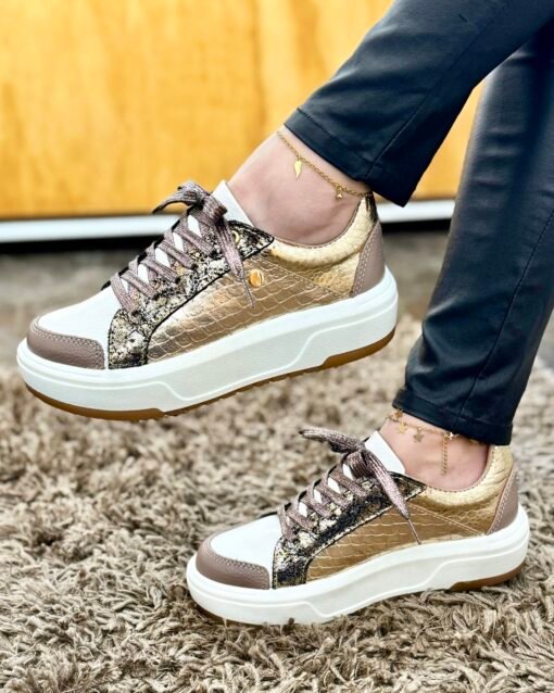 Zapatillas de cuero Lorena – Calzados Maryori López