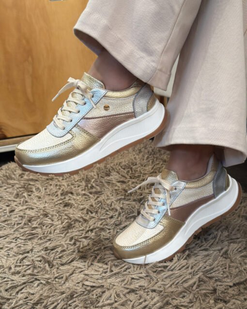 Zapatillas de cuero Giulia para mujer – Calzados Maryori López
