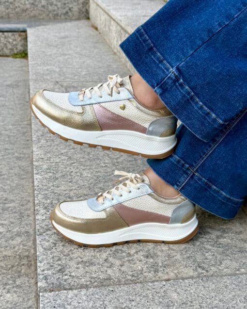 Zapatilla Giulia Cuero Mujer | Maryori López - Imagen 3